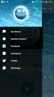 Fm RadioActiva Comunitaria android App screenshot 1